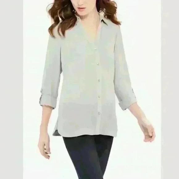 The Limited Dolphin Hem Ashton Blouse - Picture 1 of 2